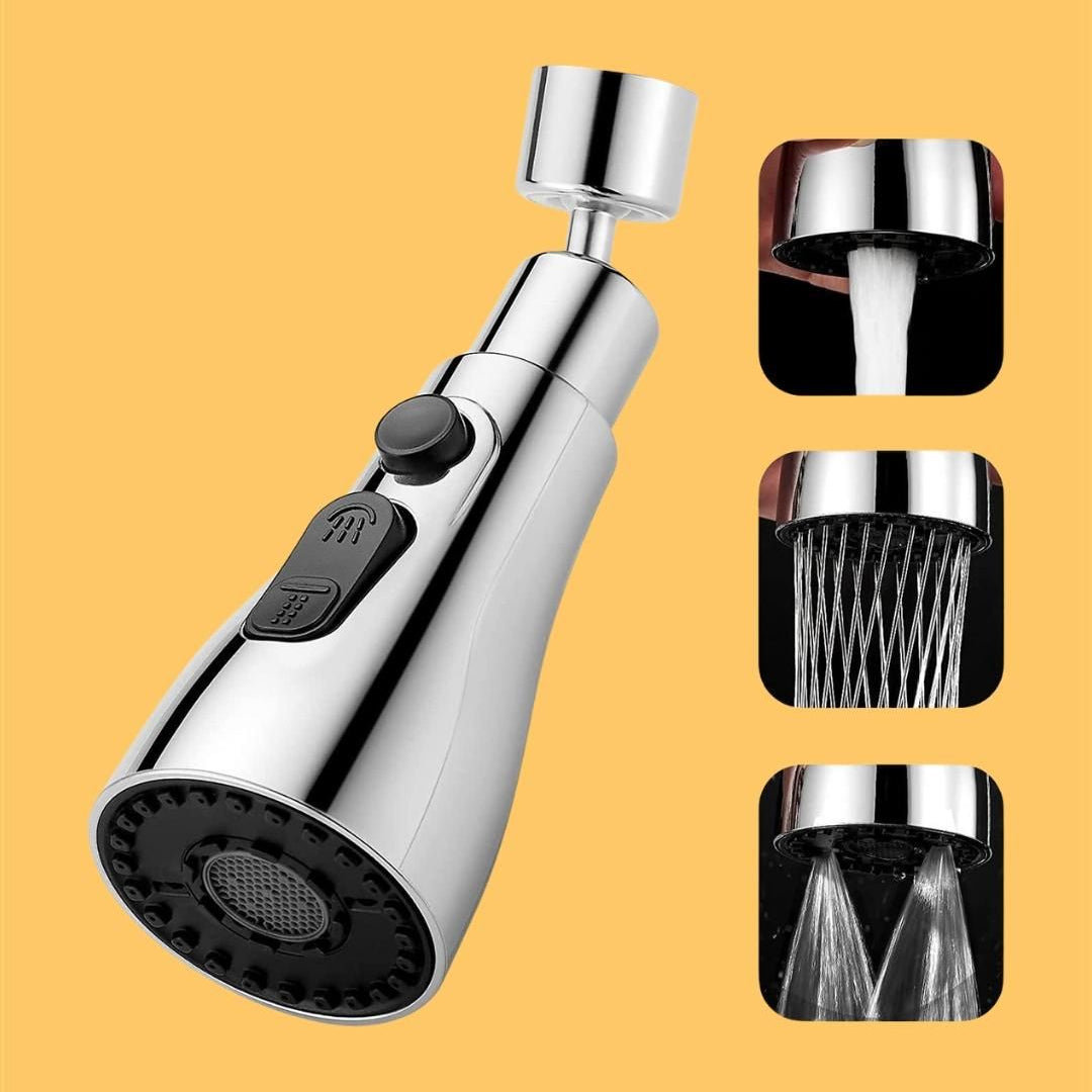 Stainless Steel Kitchen Sink Faucet (3 Modes)