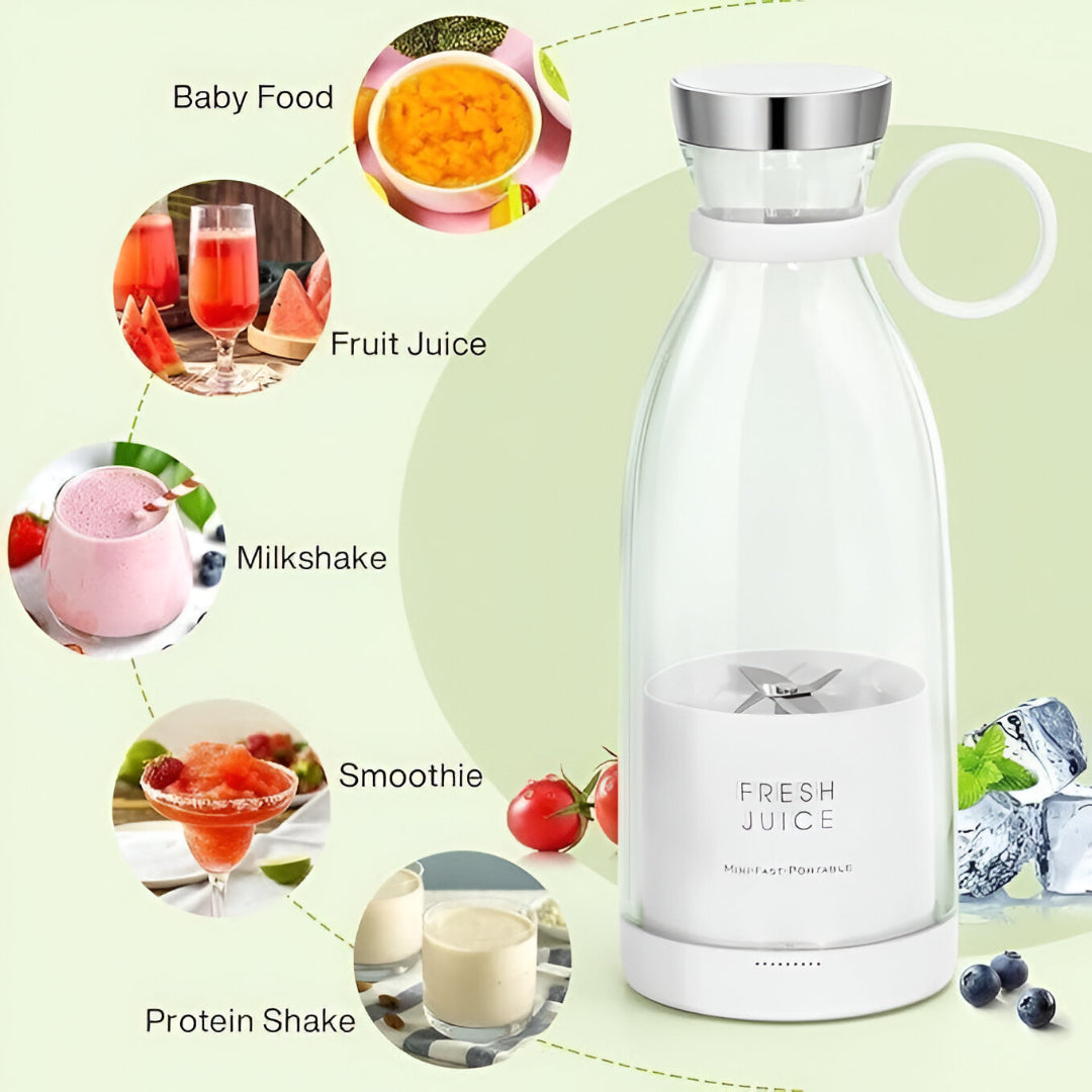 Portable Mini Juice Blender (USB Rechargeable)