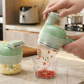 4 in 1 Portable Vegetable Cutter (Electric)