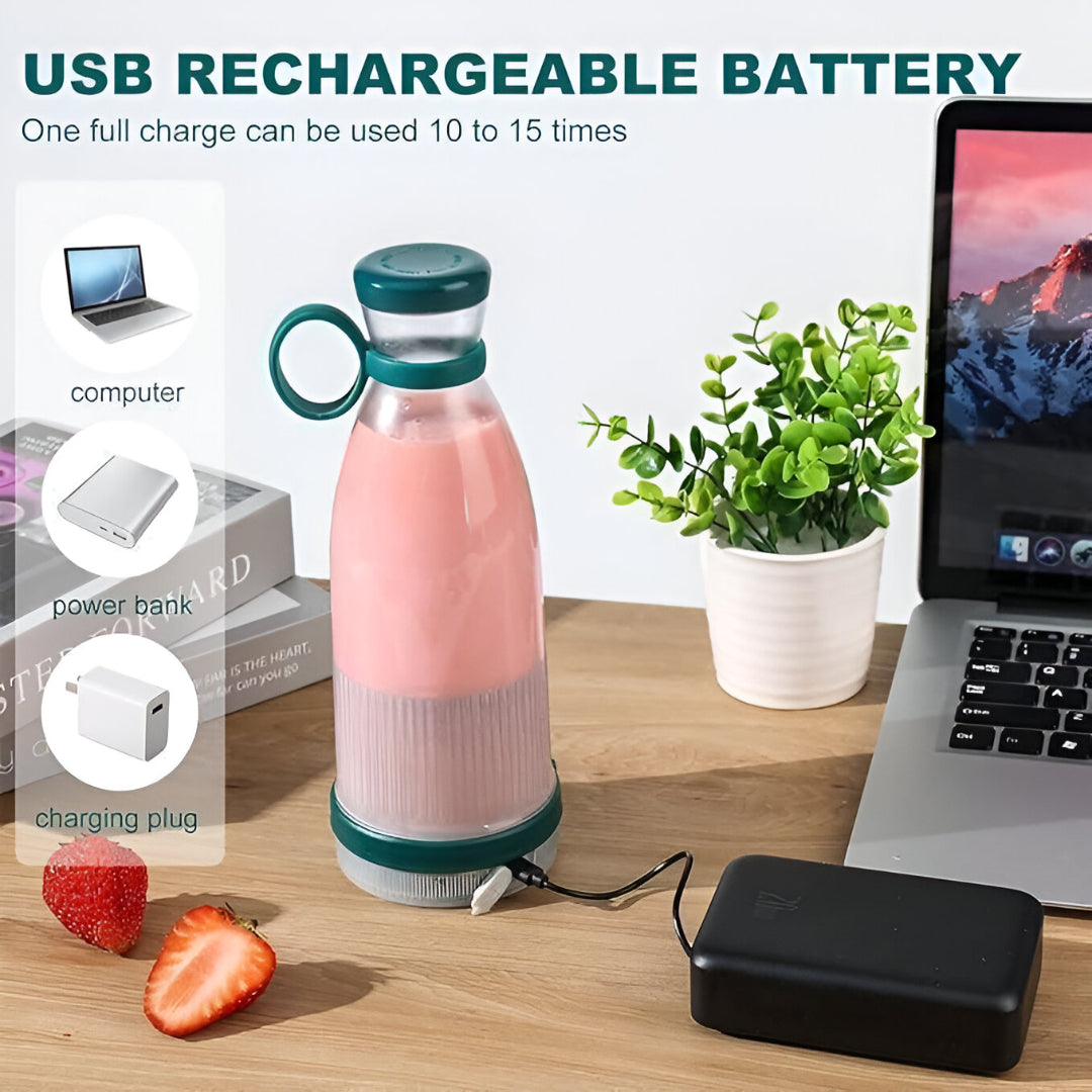 Portable Mini Juice Blender (USB Rechargeable)