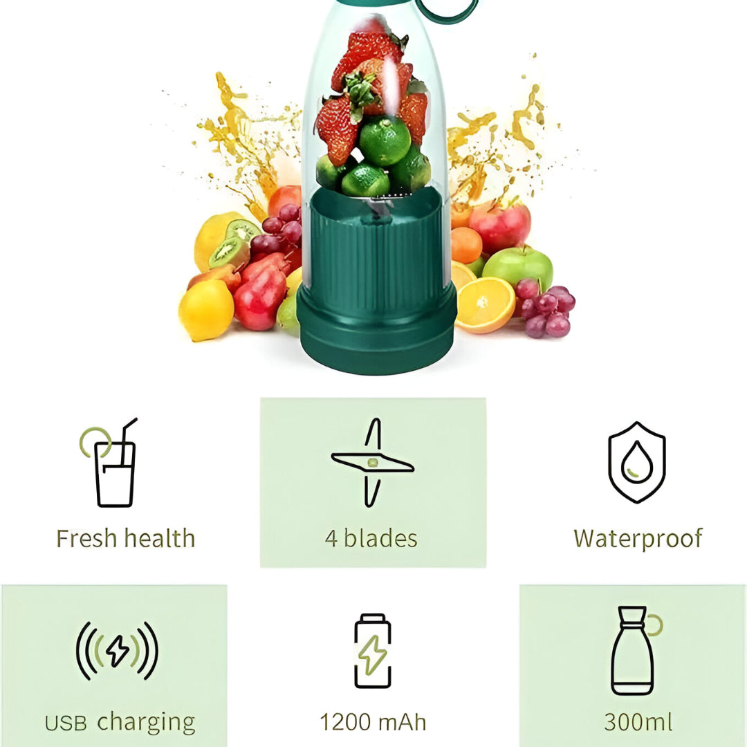 Portable Mini Juice Blender (USB Rechargeable)